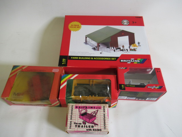 Britains farm accessories comprising ATV Trailer Image