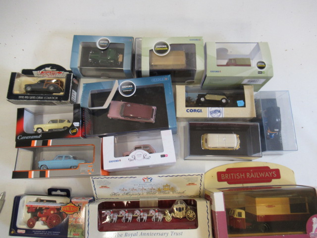 Modern issue diecast vehicles including Royal State coach Image