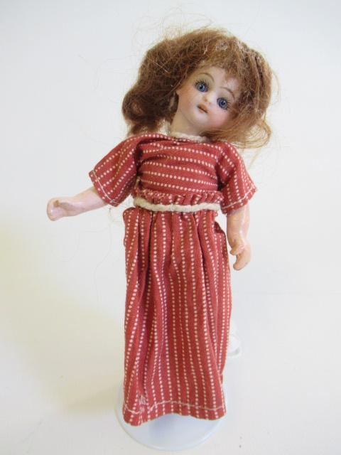 A possible Kammer & Reinhardt bisque socket head dolls house doll Image