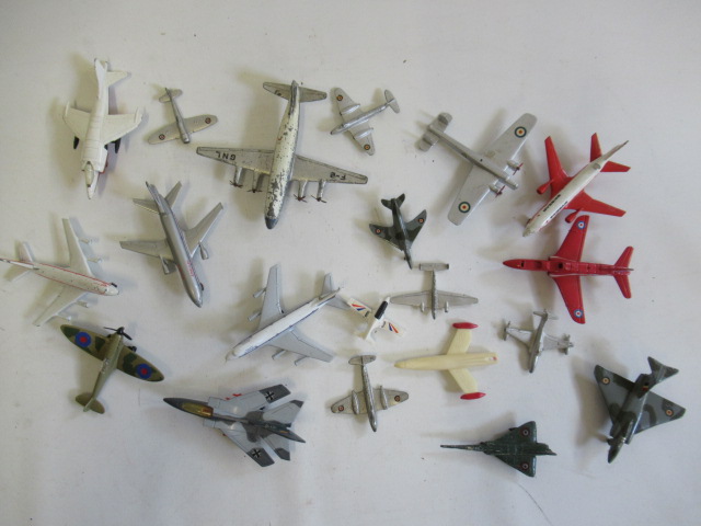Playworn diecast aircraft by Matchbox Image