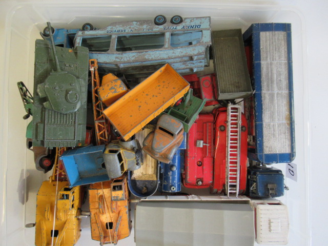 Playworn diecast vehicles by Corgi Image