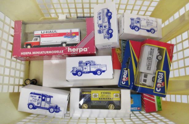 Fourteen small diecast vehicles by Lledo Image