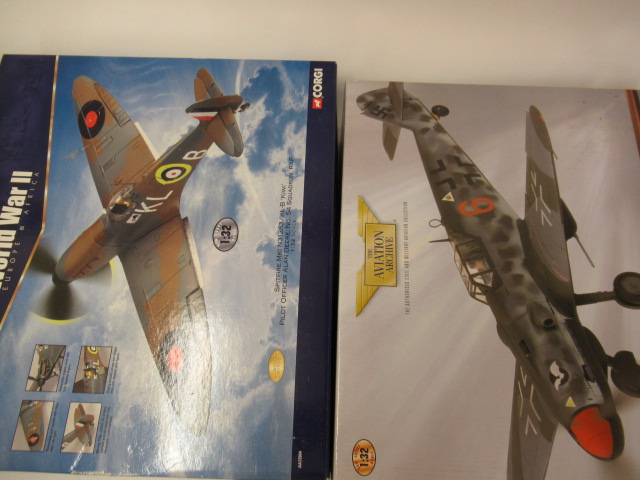 Aviation Archive Spitfire MKI 1:32 scale and Messerschmitt 109 1:32 scale Image