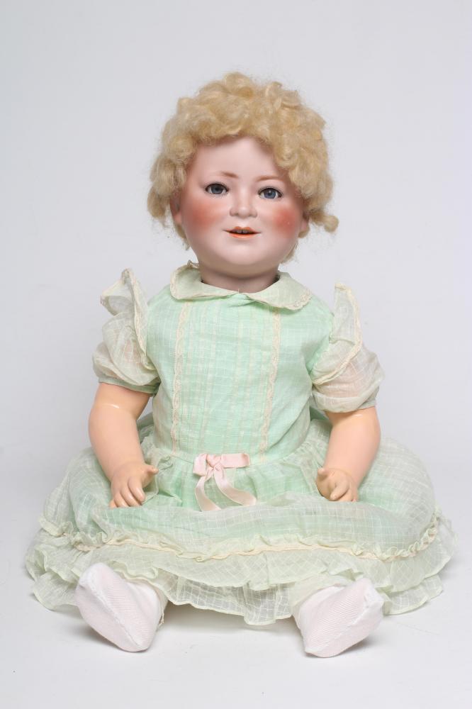 A Schoenau & Hoffmeister Princess Elizabeth bisque socket head doll Image