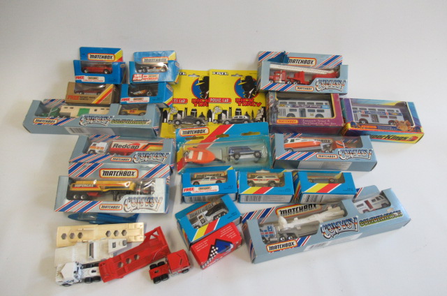 Late Issues Matchbox vehicles including Convoy trucks Image