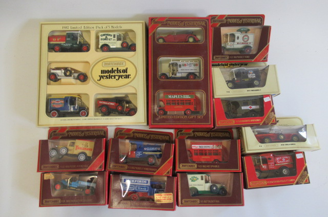 Matchbox models of Yesteryear including vans Image