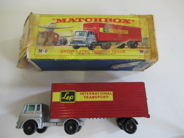 Matchbox M2 Freight Truck Lep Transport Image