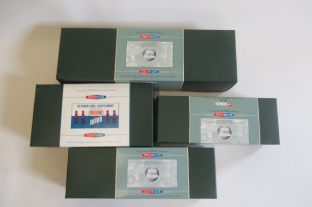 Four Corgi Premium vehicles comprising 29203 Guy Invincible Image