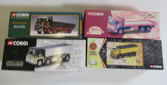 Four Corgi Classics trucks comprising 26101 Albion Image