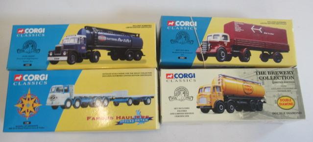 Four Corgi Classics comprising 24302 Leyland Image