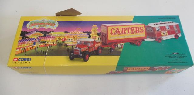 Corgi 16501 Scammell Highwayman Pole Truck with Caravan Image