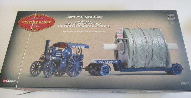 Corgi Vintage Glory Fowler B6 locomotive and Low Loader Trailer Image