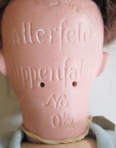 A Catterfelder Puppenfabrik bisque socket head doll Image