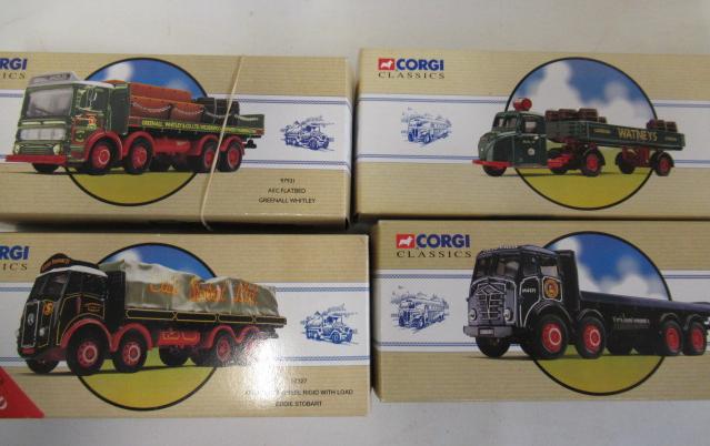 Four Corgi Classics comprising Scammell Image