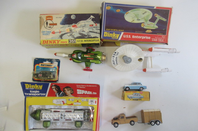 Dinky 358 USS Enterprise Image