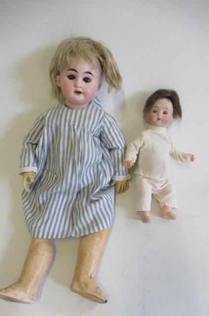 A Armand Marseille bisque socket head doll Image