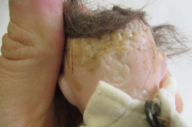 A Armand Marseille bisque socket head doll Image