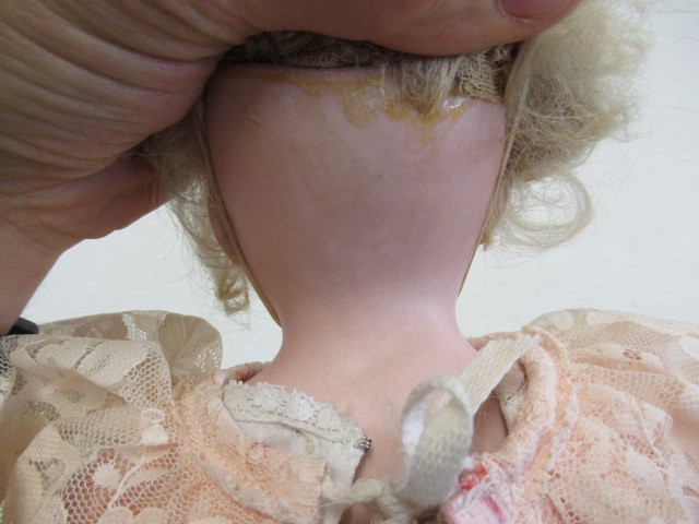 A Bahr & Proschild bisque shoulder head doll Image