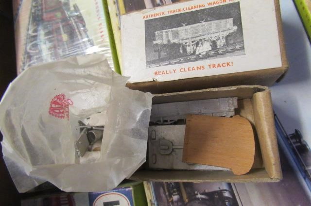 A collection of model railway kits including two Wills fine cast Image