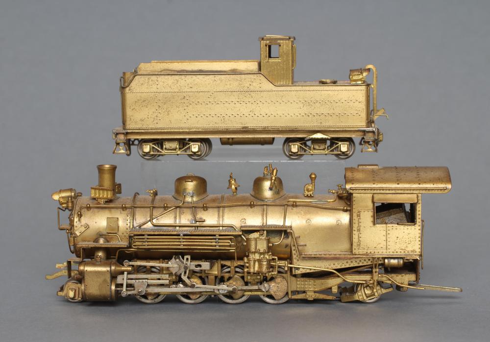 A Japanese brass American Narrow Gauge locomotive Image
