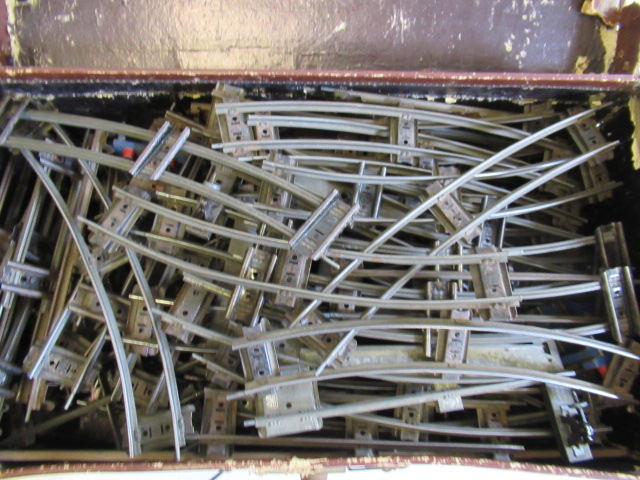 A quantity of Hornby O Gauge clockwork track and points Image