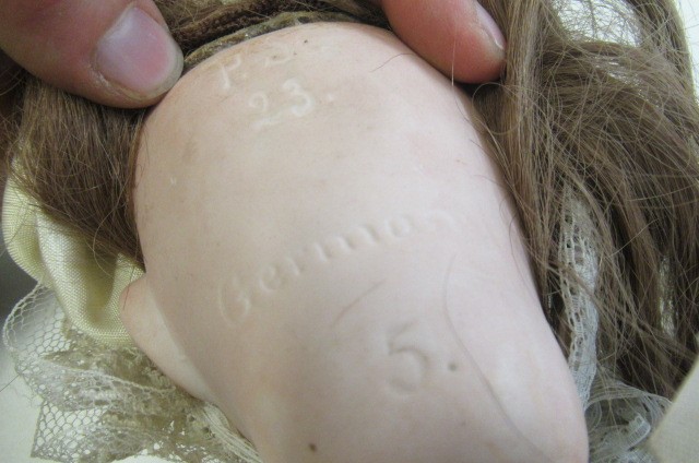 A German bisque socket head doll Image