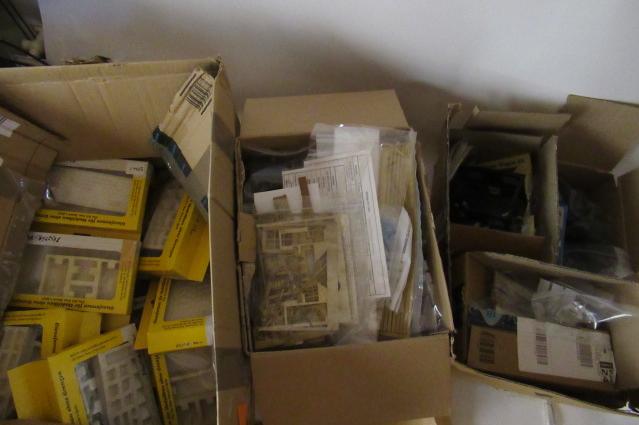 A large quantity of parts and accessories for 45mm gauge railways including kit parts Image