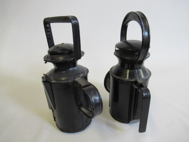 Two railway porters lamps Image
