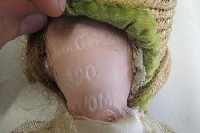 An Armand Marseille bisque socket head doll Image