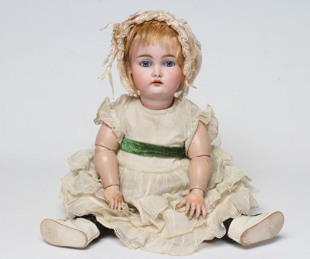 A possibly Kestner bisque socket head doll Image