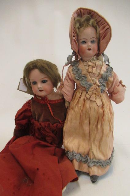 A Gebruder Knoch bisque socket head doll Image