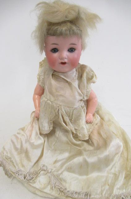 An Armand Marseille bisque socket head doll Image