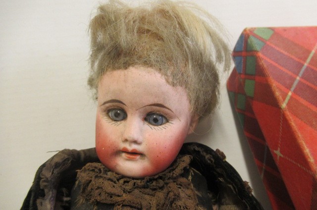 A possible Loeffler & Dill bisque socket head boy doll Image