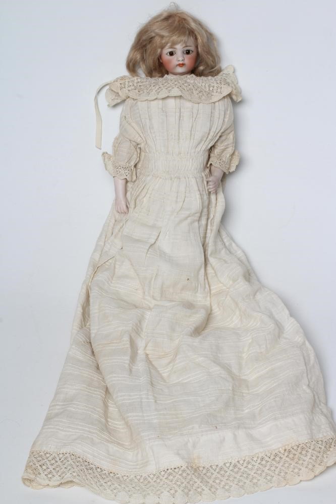 A Simon & Halbig bisque socket head doll Image