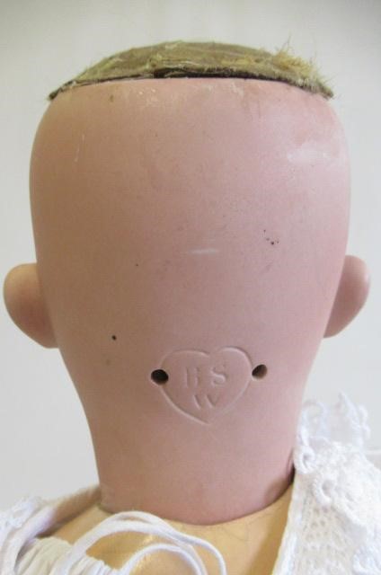 Bisque socket head doll Image