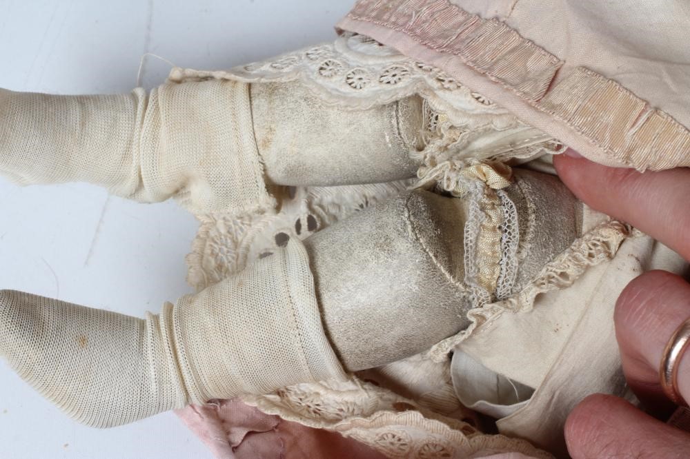 A French bisque shoulder head doll Image