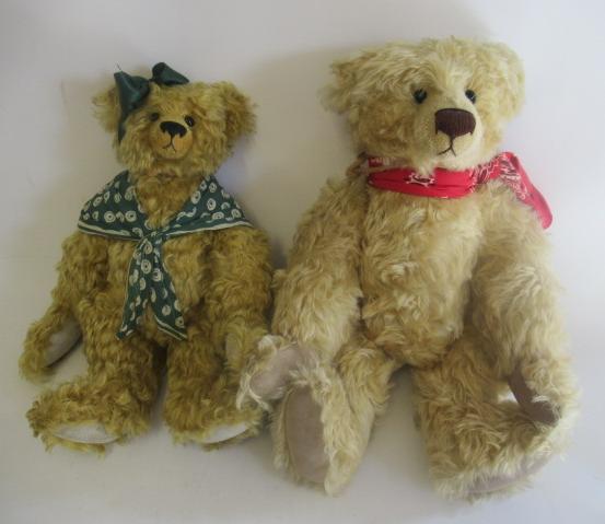 Two Bo-Bear limited edition teddies by Stacey Lee Terry Image
