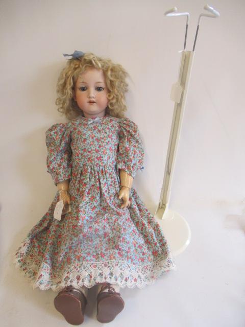 An Armand Marseille bisque socket head doll Image