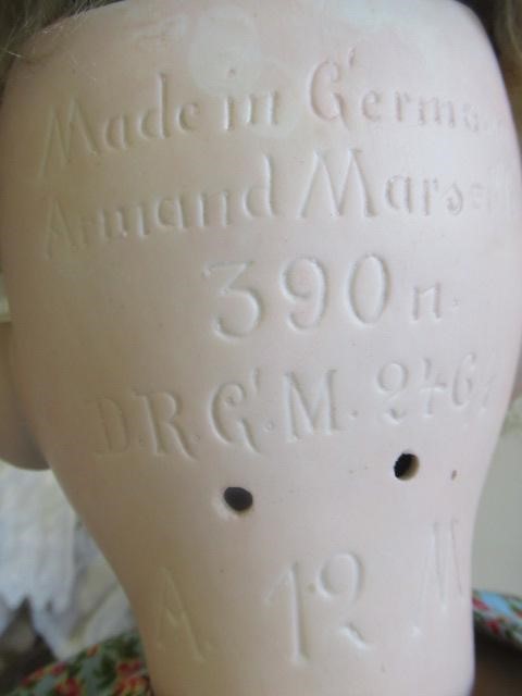 An Armand Marseille bisque socket head doll Image