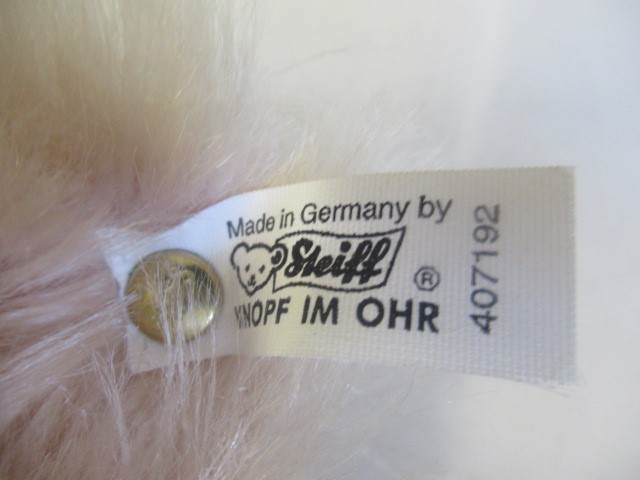 A boxed Steiff replica 1927 teddy Rose Image