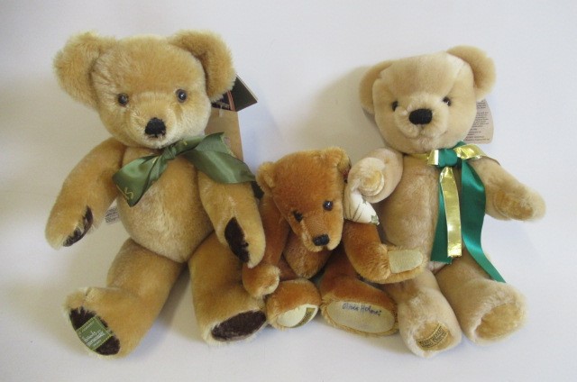 Seven collector's teddies Image