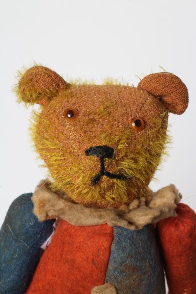 A rare pre-war jester teddy Image
