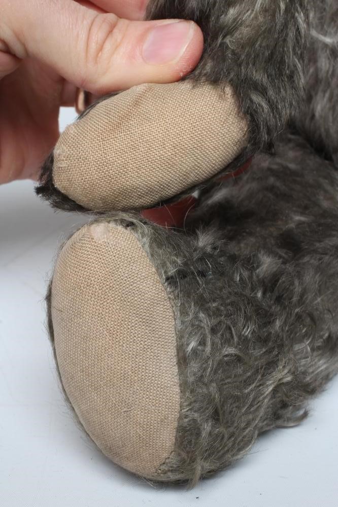 A rare grey mohair teddy Image