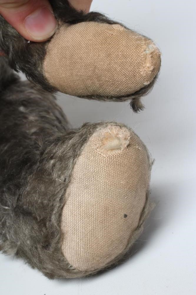 A rare grey mohair teddy Image