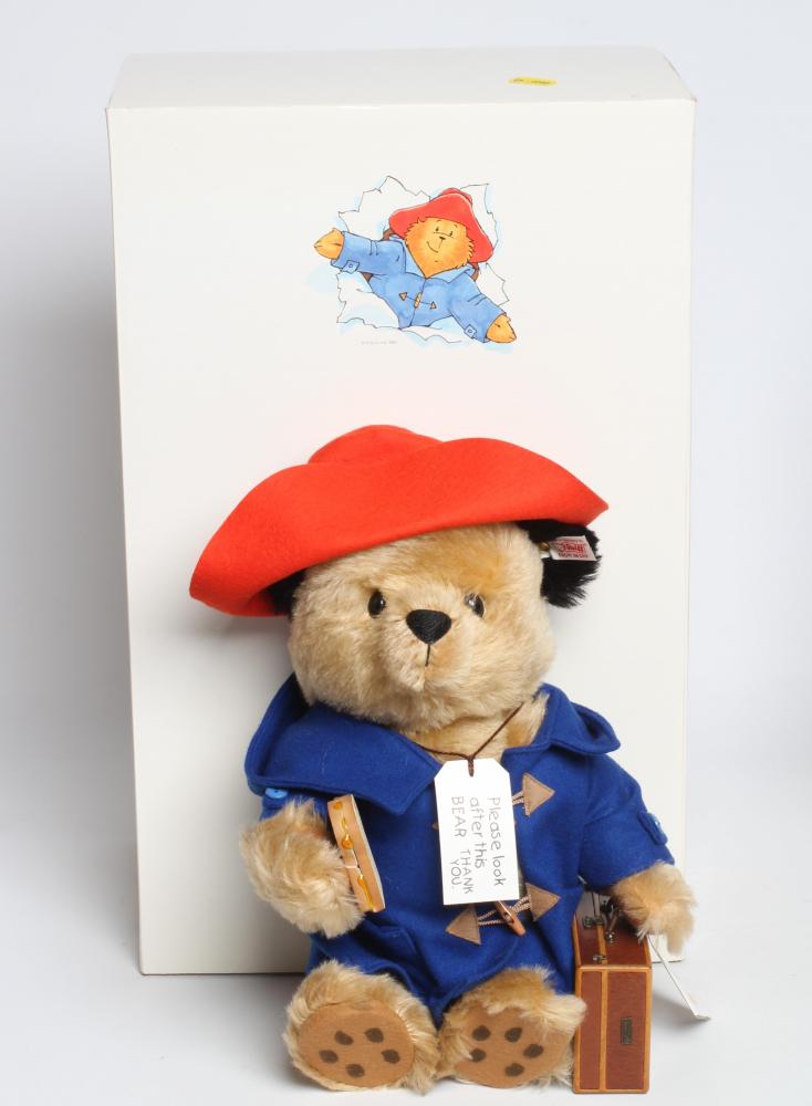 A boxed Steiff Paddington Bear Image