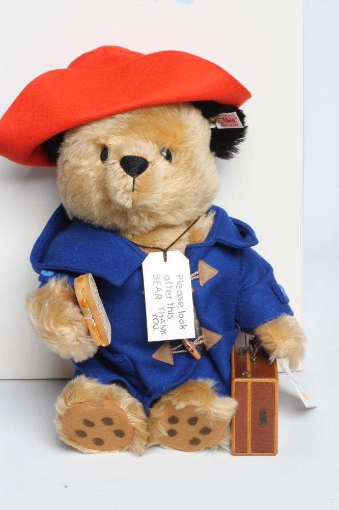 A boxed Steiff Paddington Bear Image