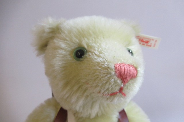 A boxed Steiff club Edition 30 teddy bear Image