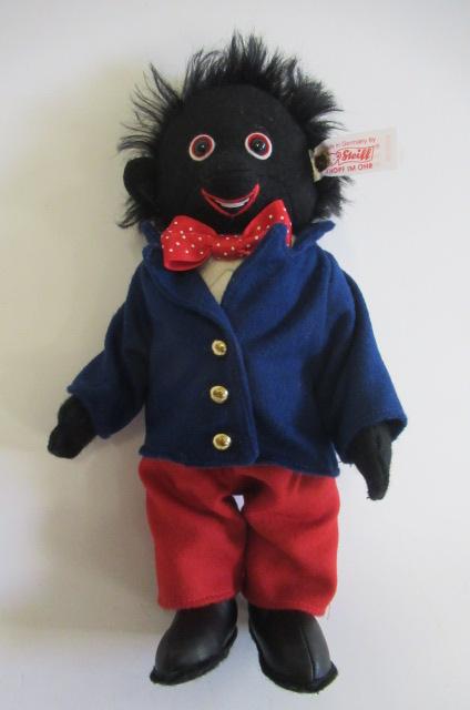 A boxed Steiff "Golly Boy" Image