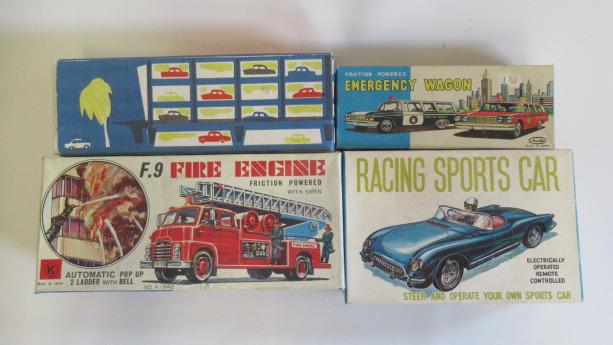 A battery operated remote controlled sports car Image