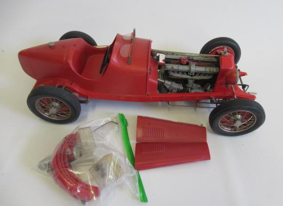 A made-up Pocher model kit of Alfa Romeo 8c 2300 Image